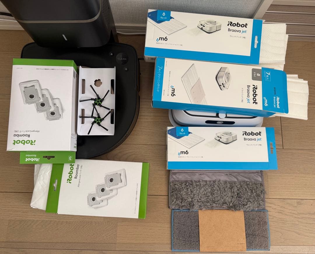 ロボット掃除機　iRobot Roomba s9+ Braava jet おまけ