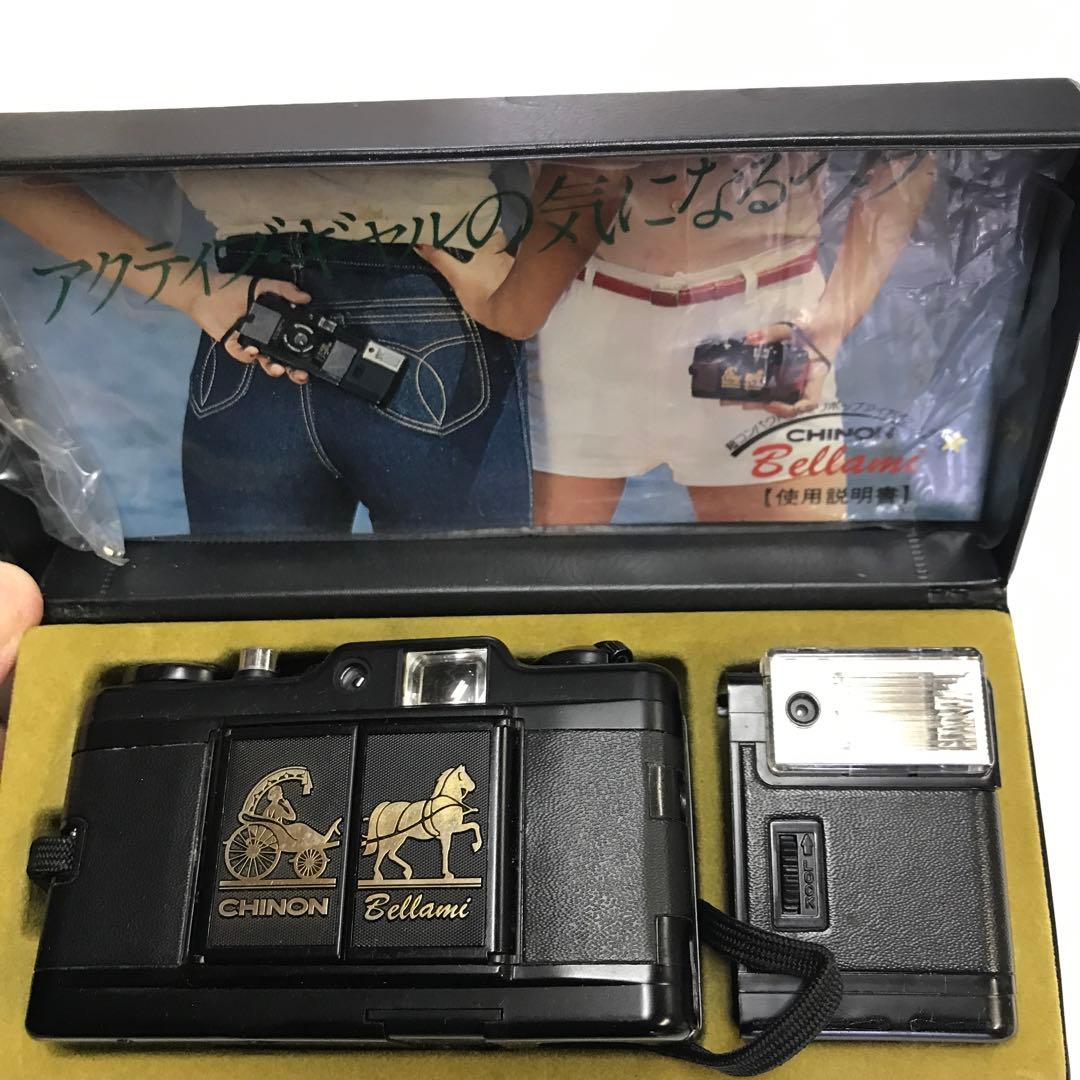 CHINON Bellami ブラック コンパクトカメラ