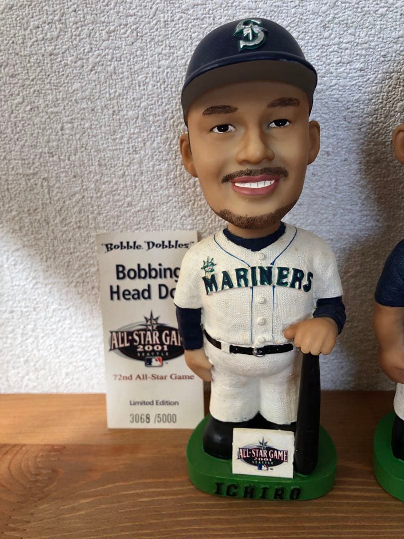 MLB オールスター イチロー ボブルヘッド シリアル ナンバー 限定品 セット