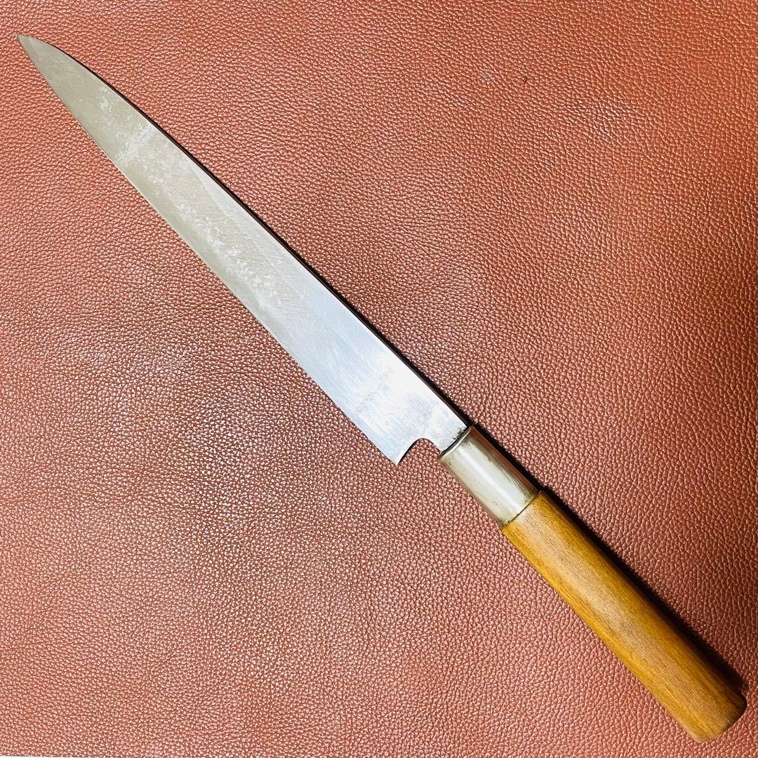 杉本作　SUGIMOTO　柳刃包丁　刃渡り　230mm　手研ぎ済み