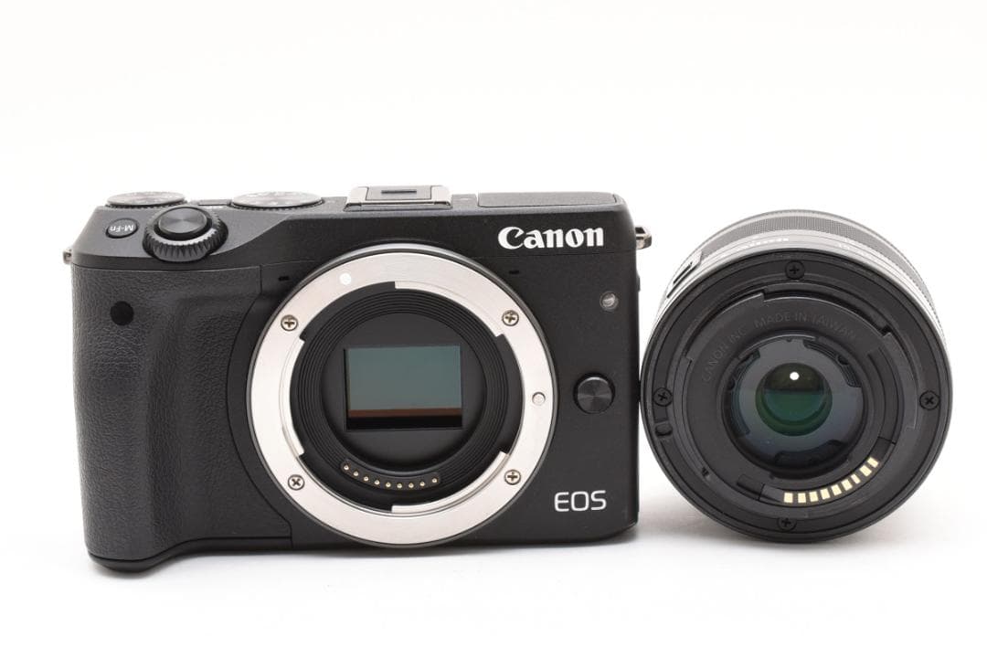 Canon キヤノン EOS M3 ミラーレスカメラ レンズ付き