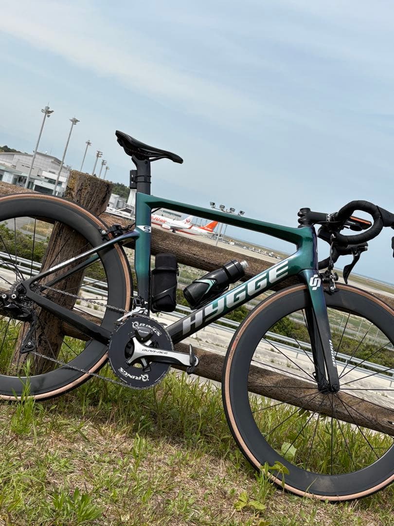 [naoki]Hygge model S フルカーボンエアロフレーム リム