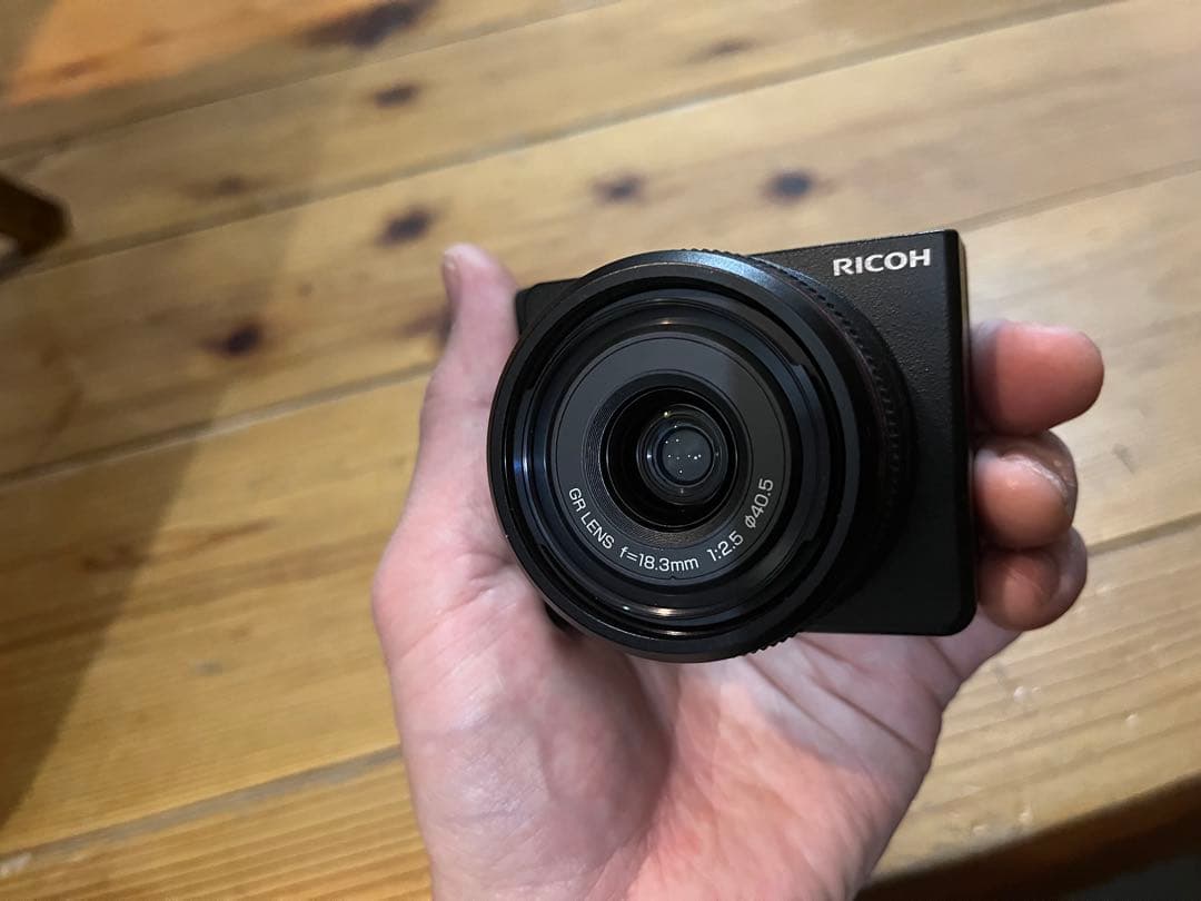 RICOH GXR 用カメラユニットA12 28mm 純正フード付き　LH-1