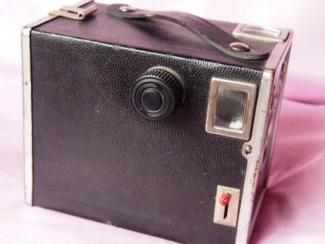 アンティークBoxカメラ Ansco shur shot