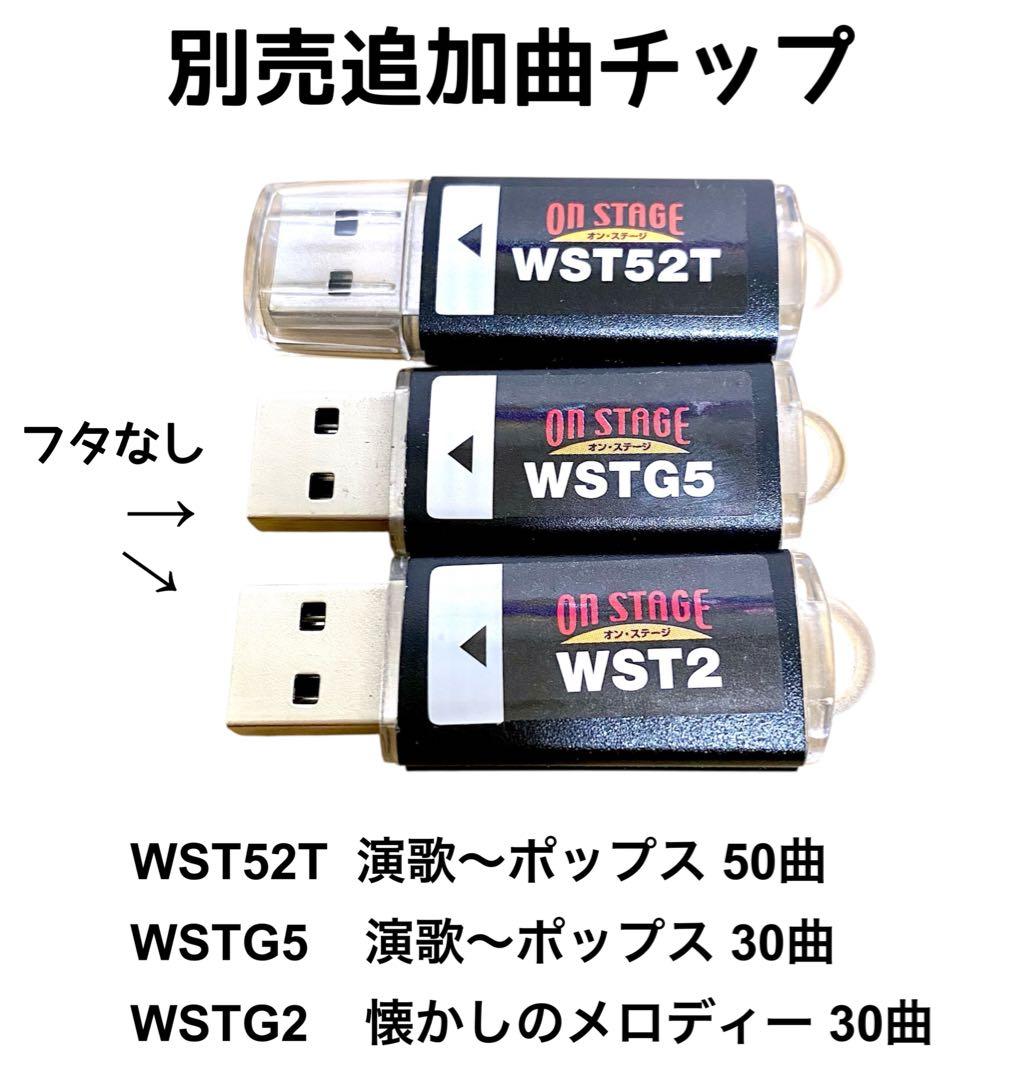 【マイク2本】オンステージ パーソナルカラオケ PK-WT01 別売曲チップ付き