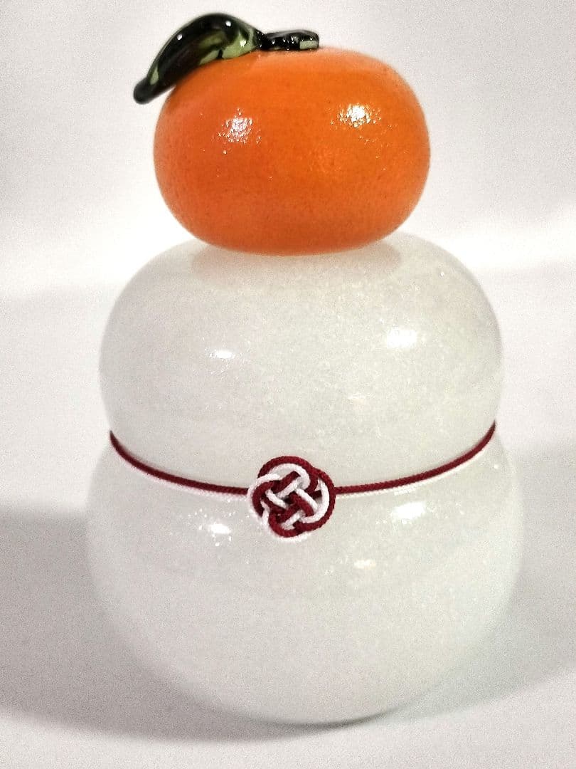 田井将博　鏡餅　ガラス