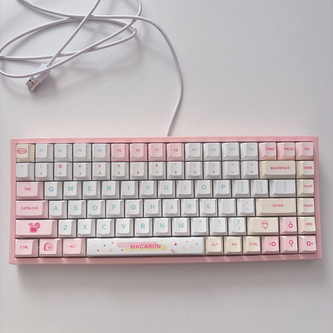 YUNZII MACARON 有線キーボード