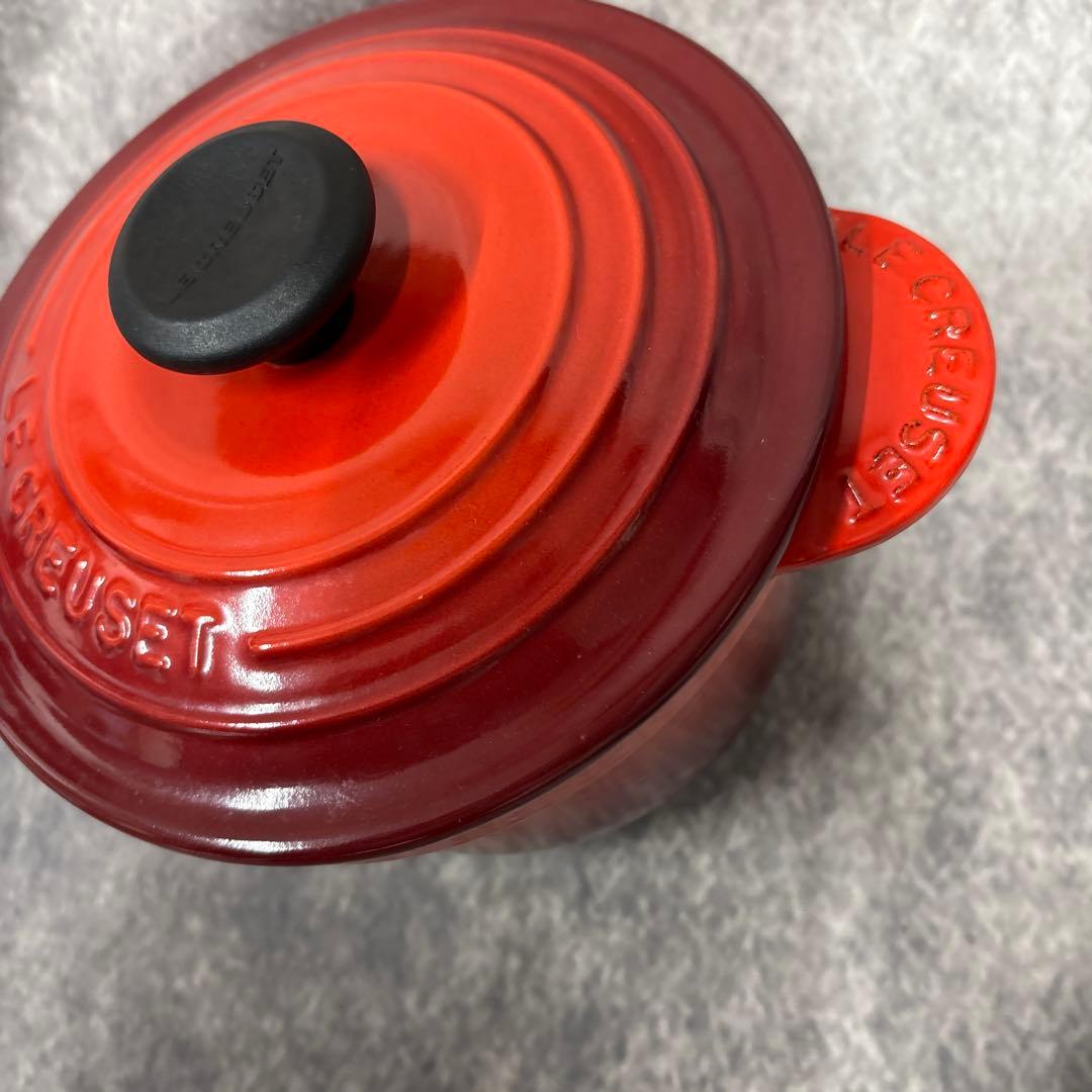 ルクルーゼ　ココットエブリィ　レッド　18cm