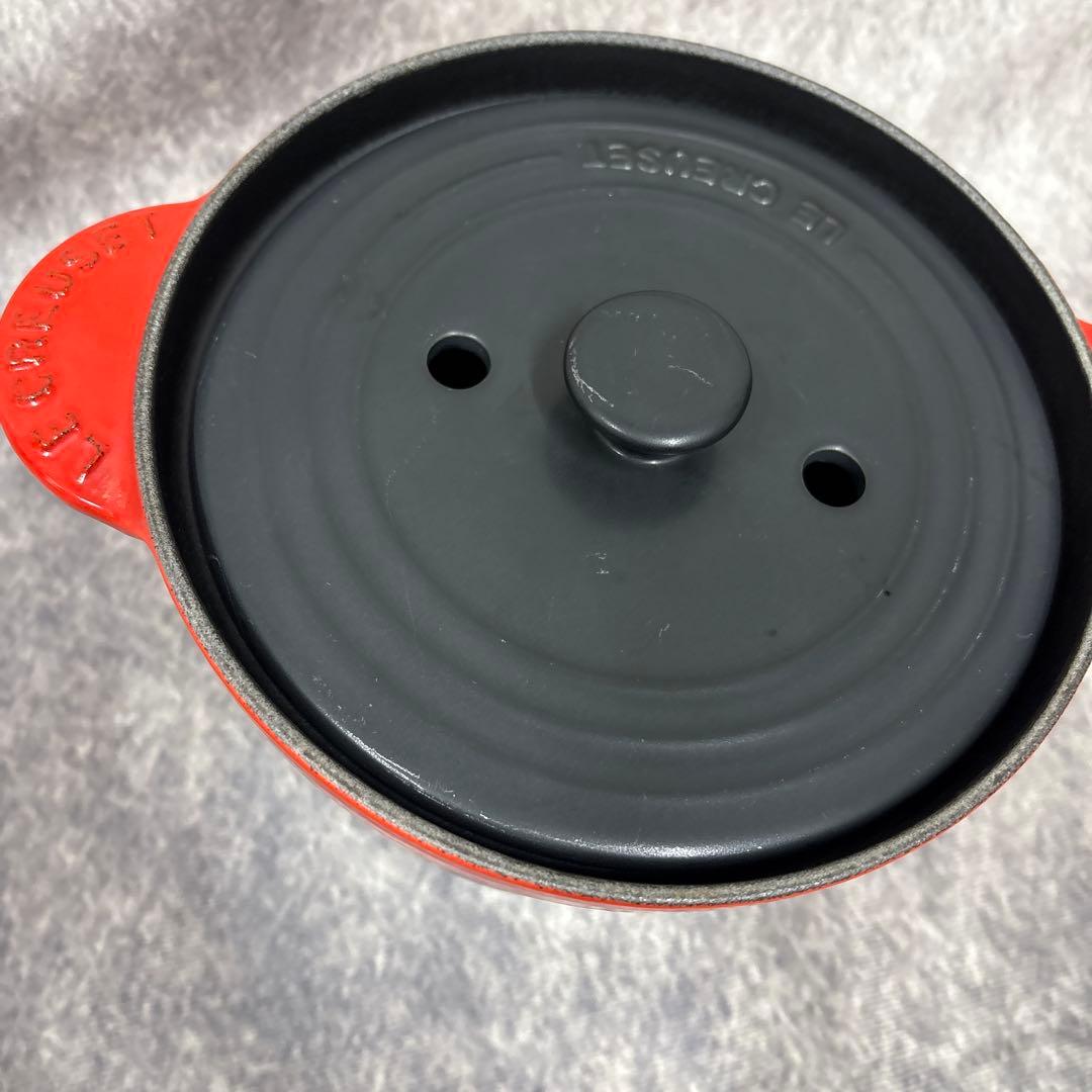 ルクルーゼ　ココットエブリィ　レッド　18cm