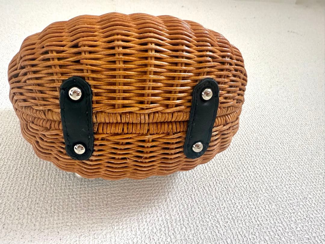 【完売品・希少】アジョリー　ハローキティ　コラボ　かごバッグ