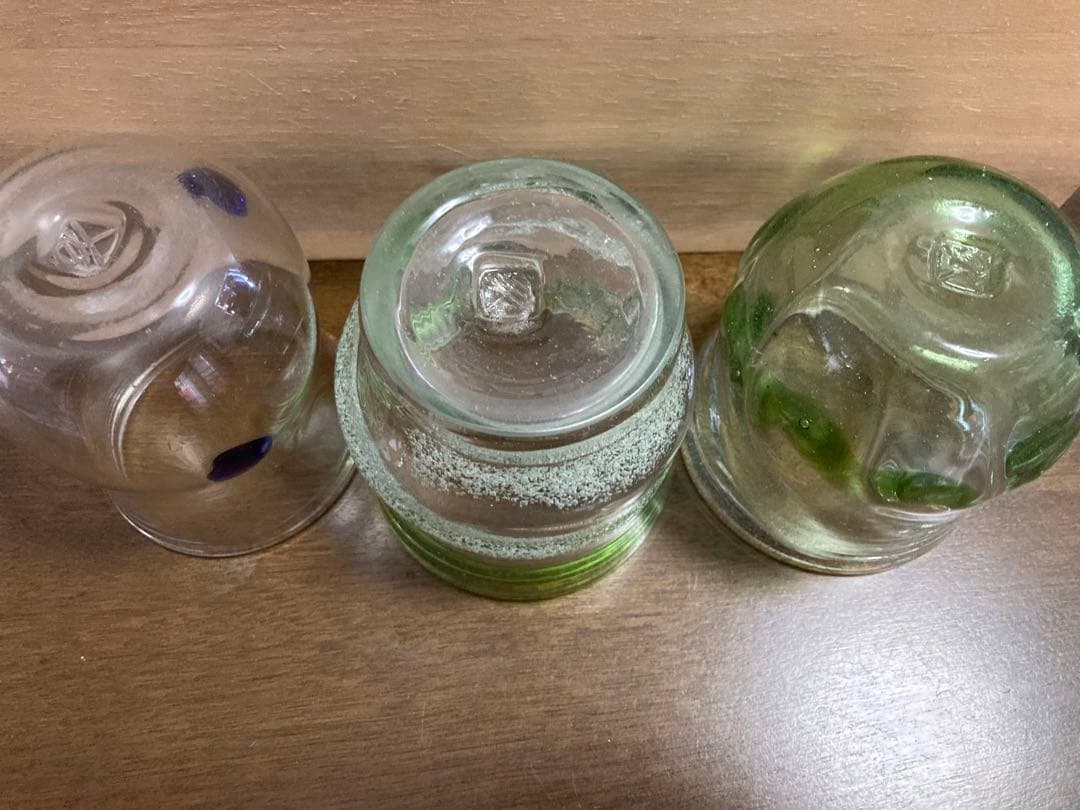 稲嶺盛吉　グラス3点