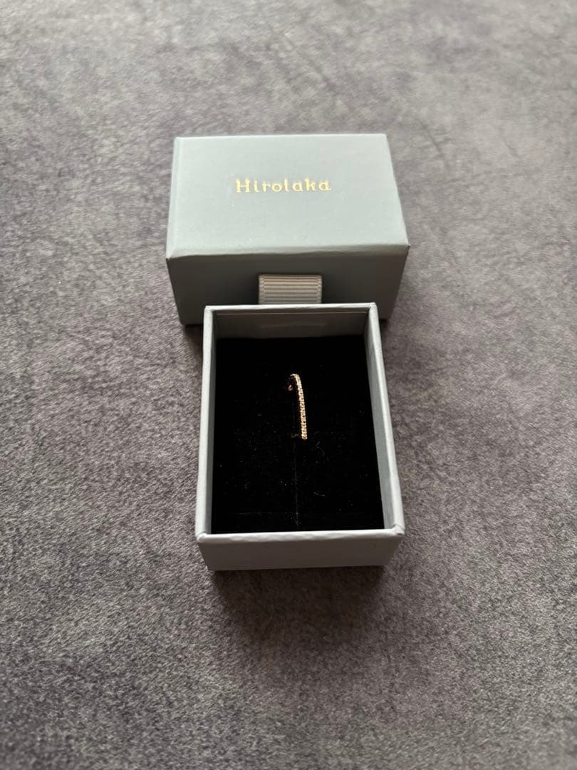 Hirotaka Gossamer ダイヤモンド インナーフック ピアスM