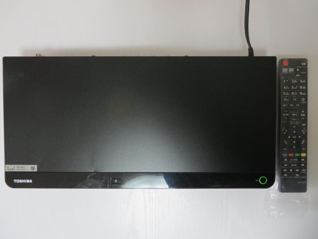東芝Dタイムシフトマシーンレコーダー BR-M3007 2017年製 完動美品