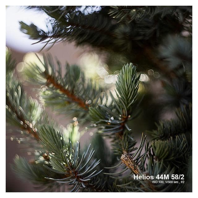 12 新品未使用　ぐるぐるボケレンズ　ヘリオス　44M-4　M42アダプター付