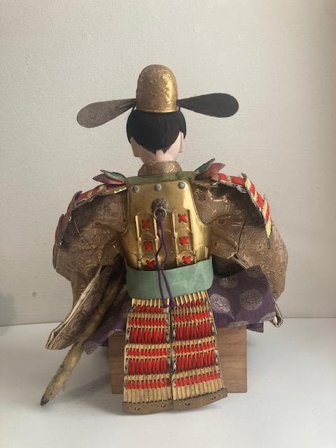 アンティーク　明治　大木平蔵　五月人形　武者人形　大将人形