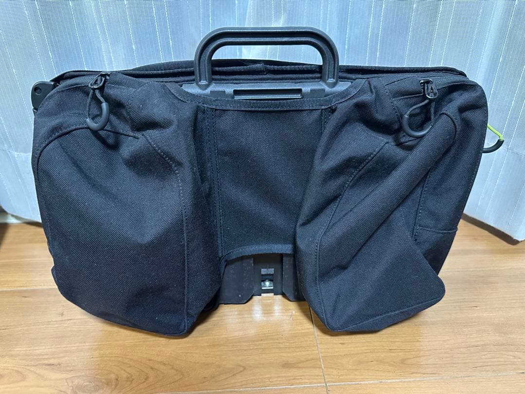 ダーボーBROMPTON用 Sバッグユニオンジャック柄ブラックフラップ付き