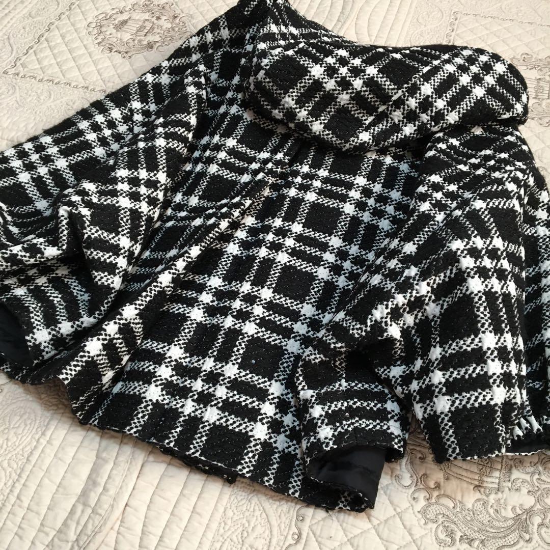 Rene ルネ♡素敵なツイードジャケット　卒業式　ブラックフォーマル