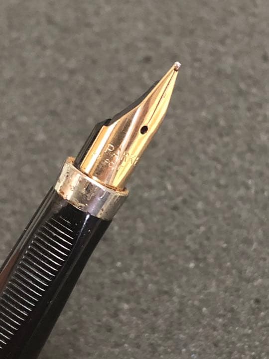parker USA 純銀万年筆 ペン先14金 受験就職御守り