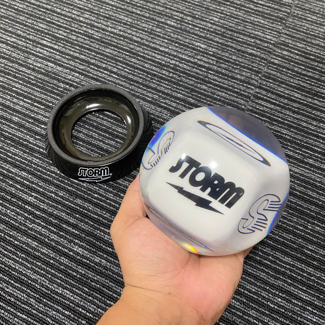 STORM ストーム　クリア ホワイト Display ball