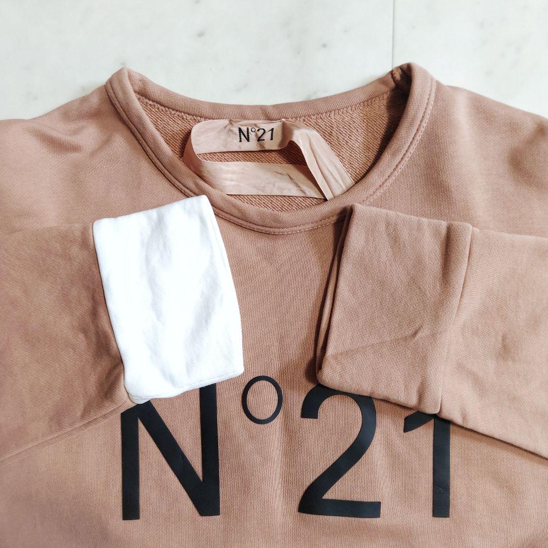 美品♪ サイズ42・LL N°21 ヌメロヴェントゥーノ ビッグロゴ スウェット