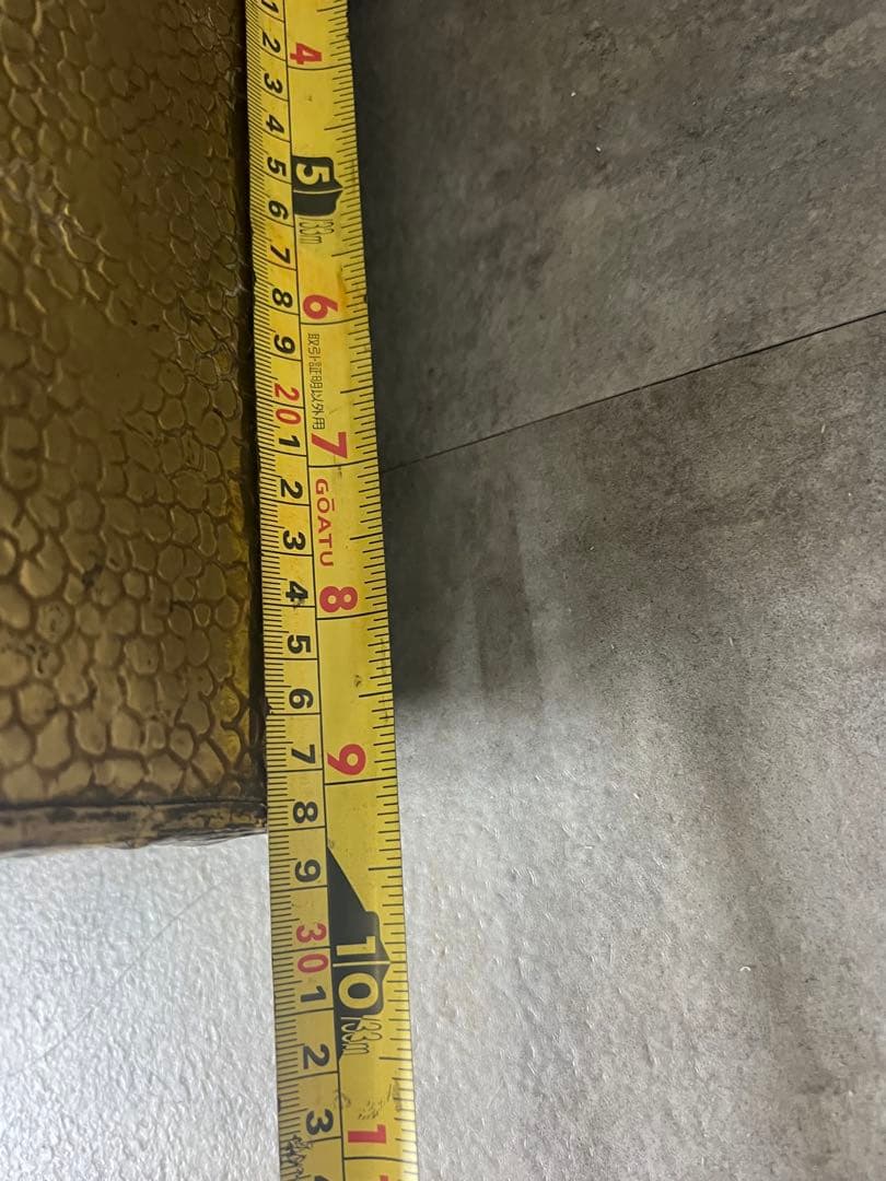 装飾的な銅属製収納ボックス