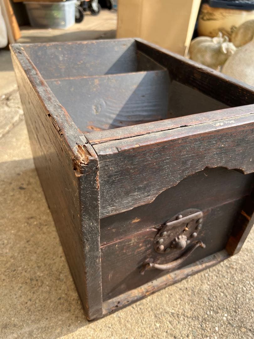 【希少・時代物】銭箱 骨董 古道具 アンティーク