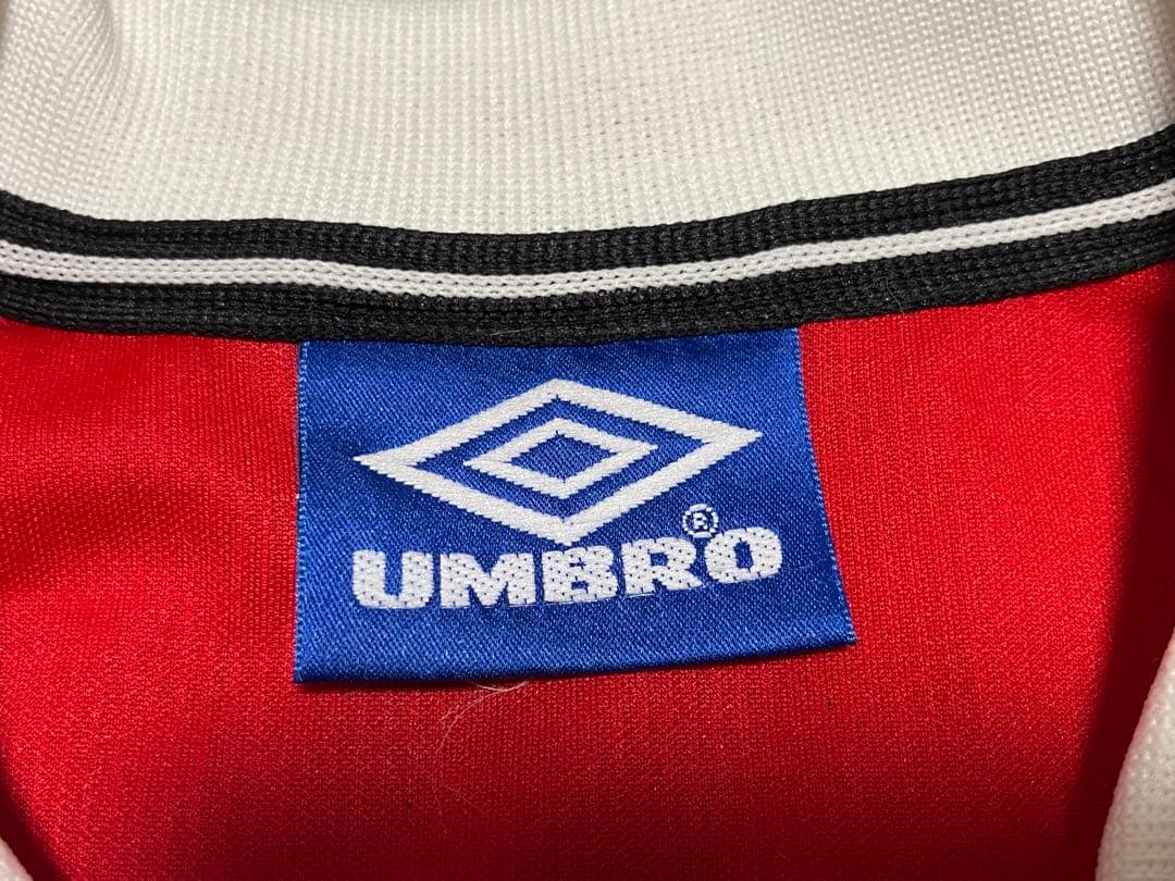 98-00 マンチェスターユナイテッド ホーム 長袖ユニフォーム XL