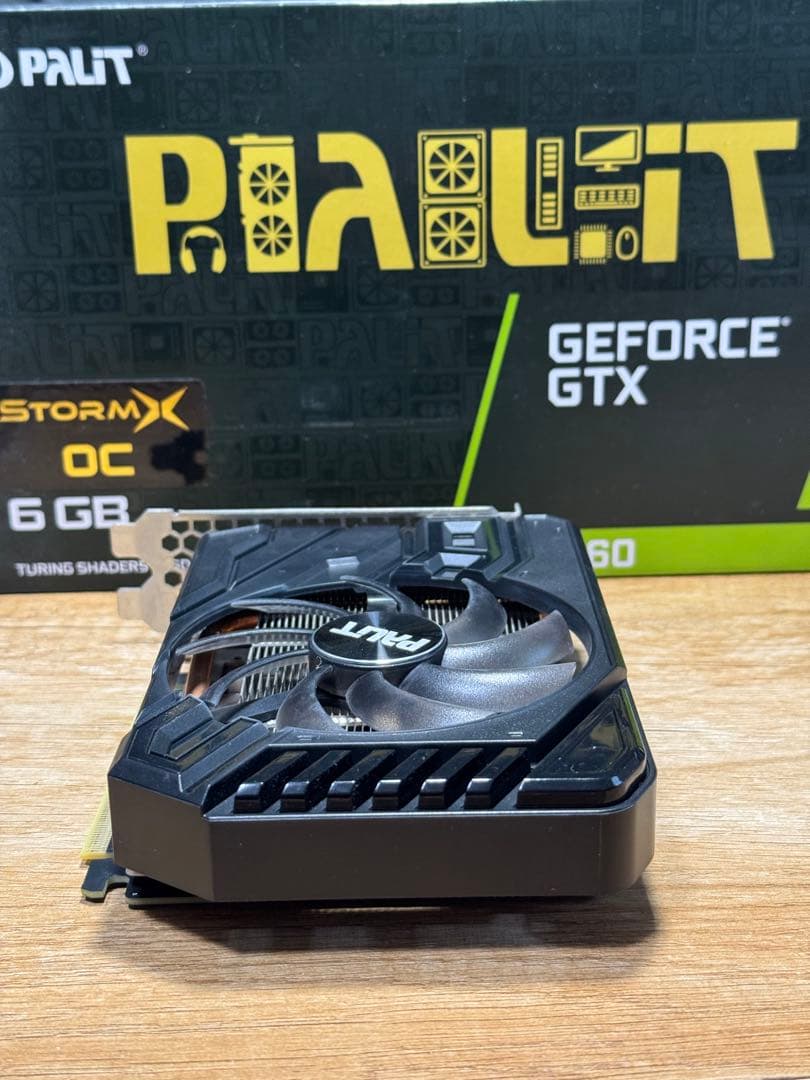 PALIT GeForce GTX 1660 6GB STORMX OC箱付き
