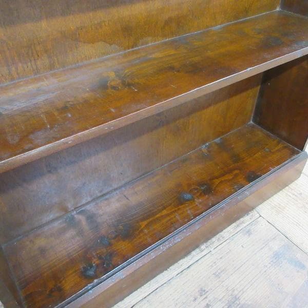 イギリス アンティーク 家具 ブックシェルフ ブックケース 本棚 6753d