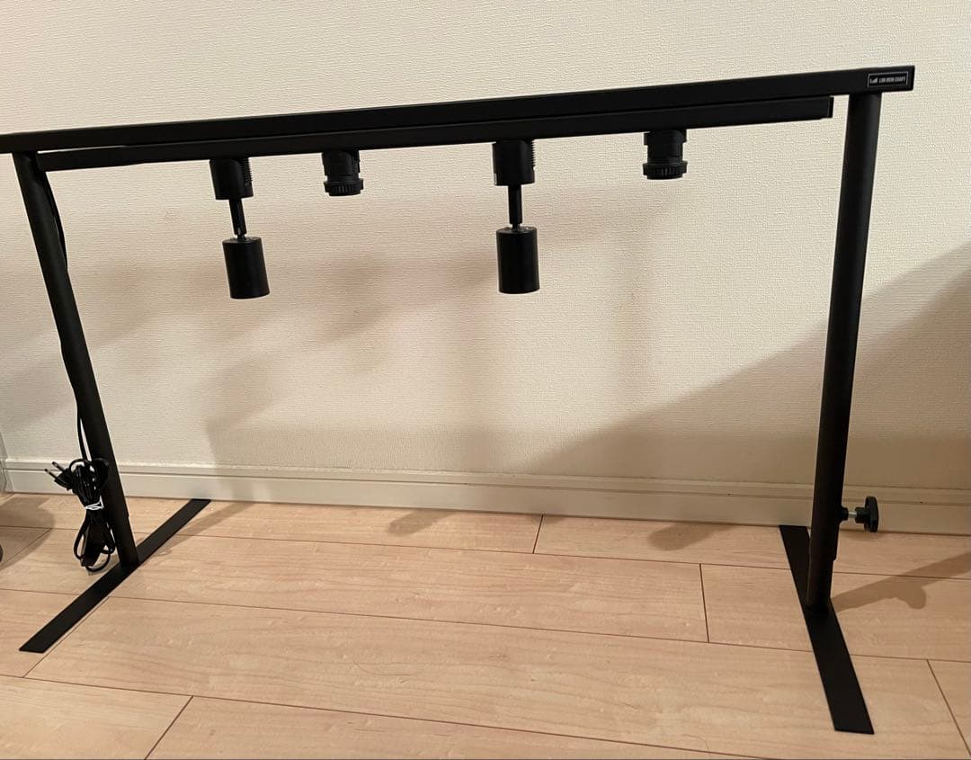 JoeLIM IRONCRAFT ライトレールスタンド90卓上タイプ植物棚