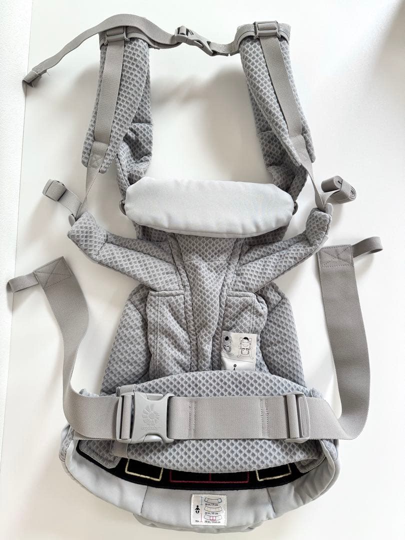 [10回程度使用]エルゴベビー OMNI Breeze 抱っこ紐 グレー