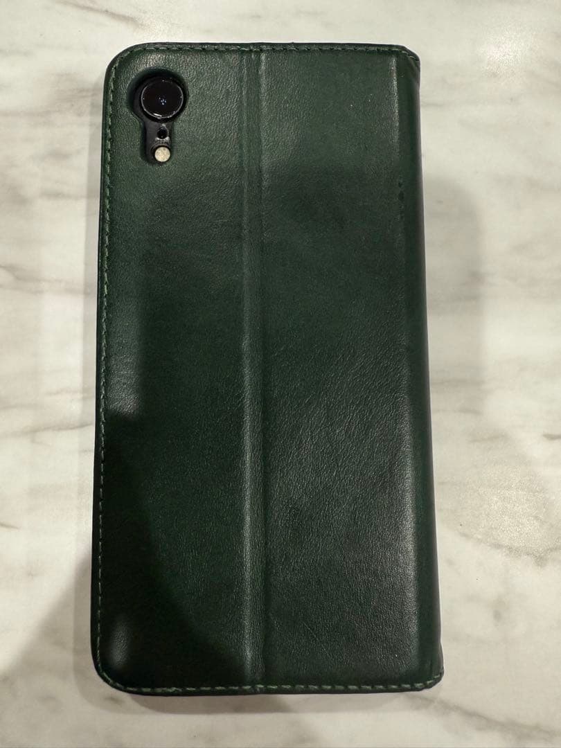 iPhone XR 64GB 中古　緑色のケース付