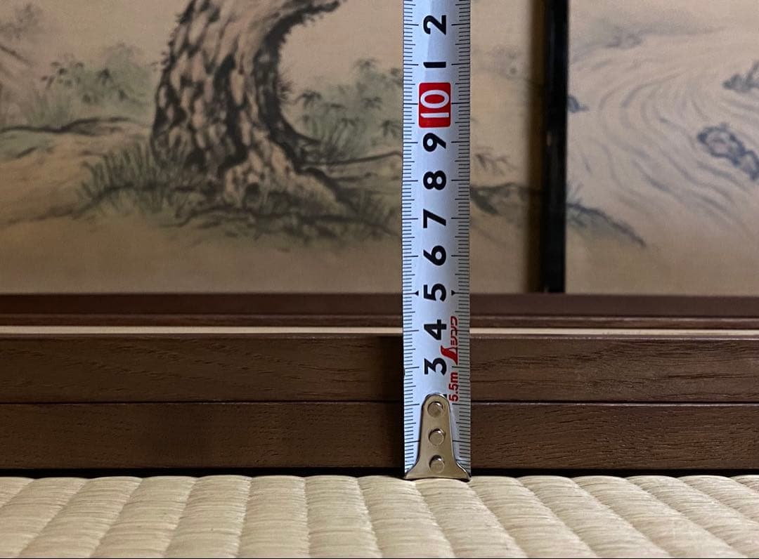 茶道具　風炉先屏風　ツボツボ　美品