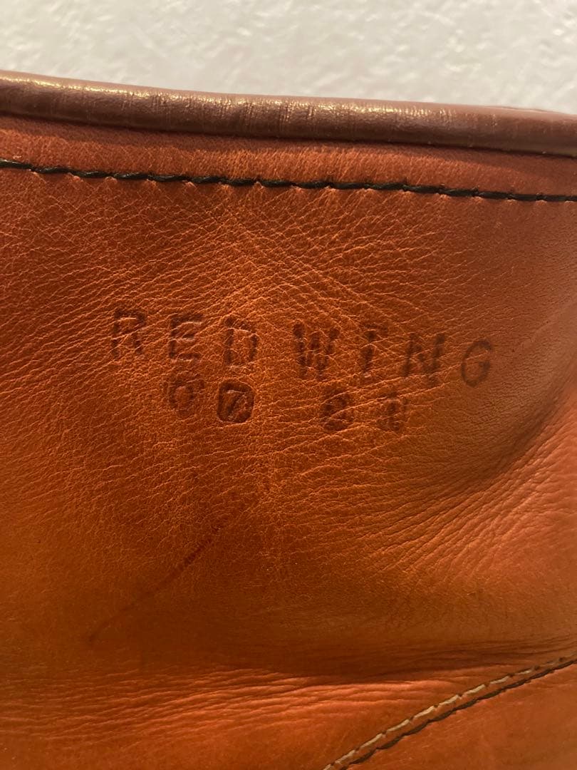 91年 ベロ裏 半円犬タグ US8E レッドウィング アイリッシュセッター