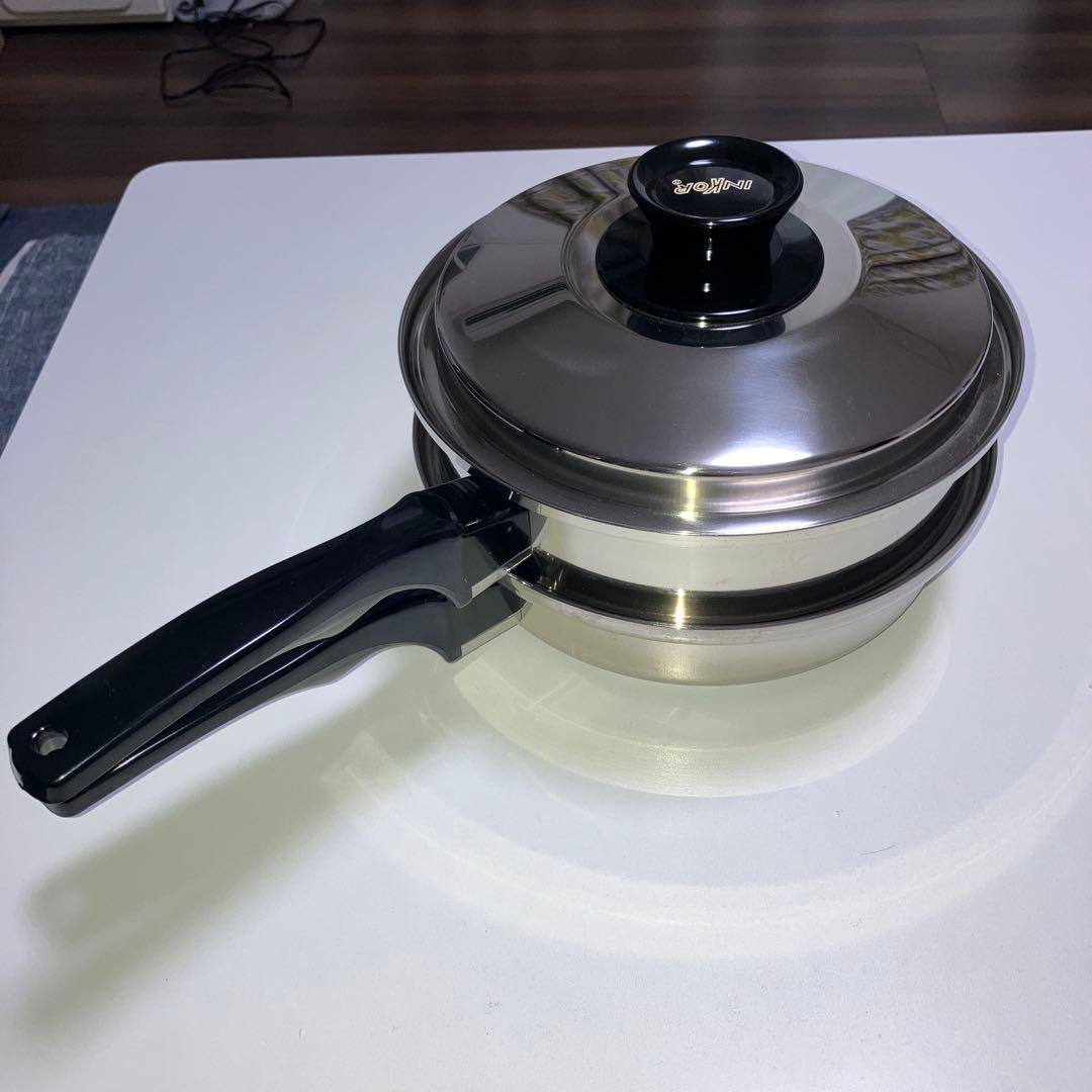 INKOR インコア 小フライパン スチーマー 蓋　3点セット