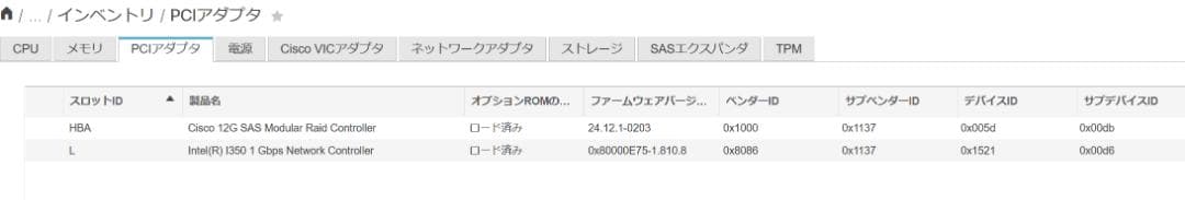 Cisco UCS C240 M4S サーバ