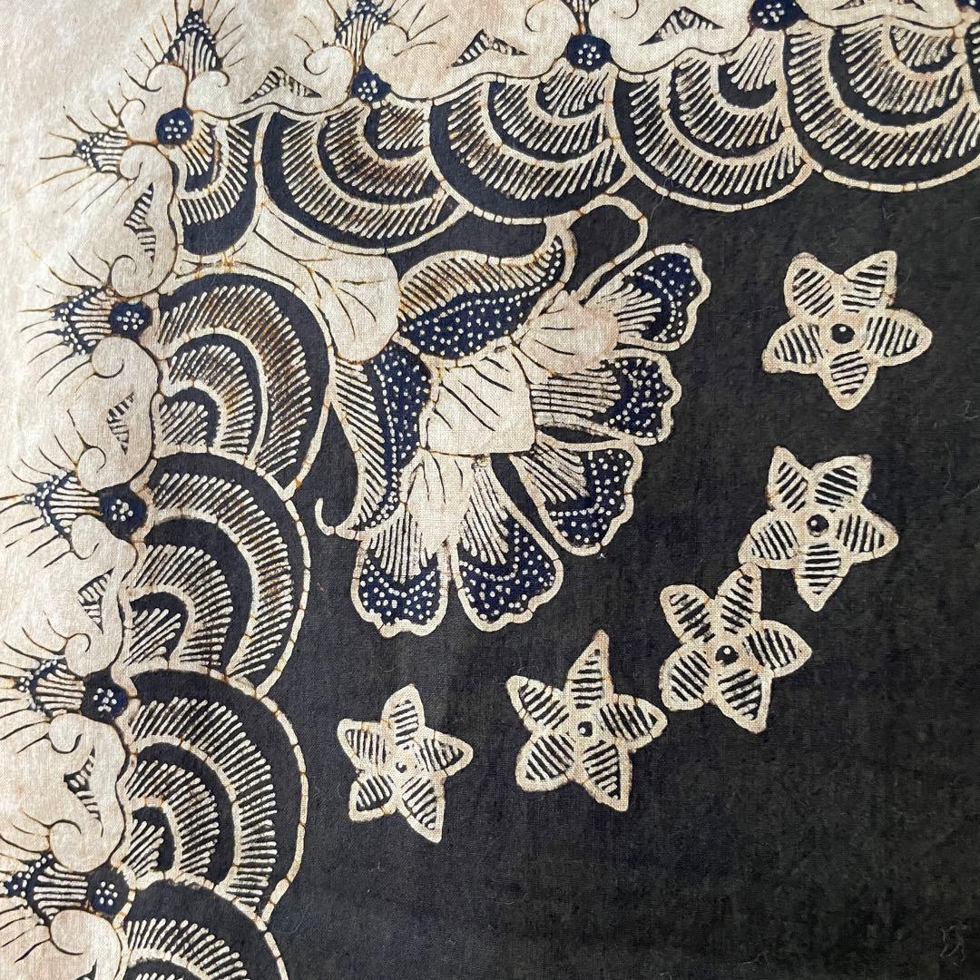 インドネシア　手描きバティック　ワヤン　アンティーク