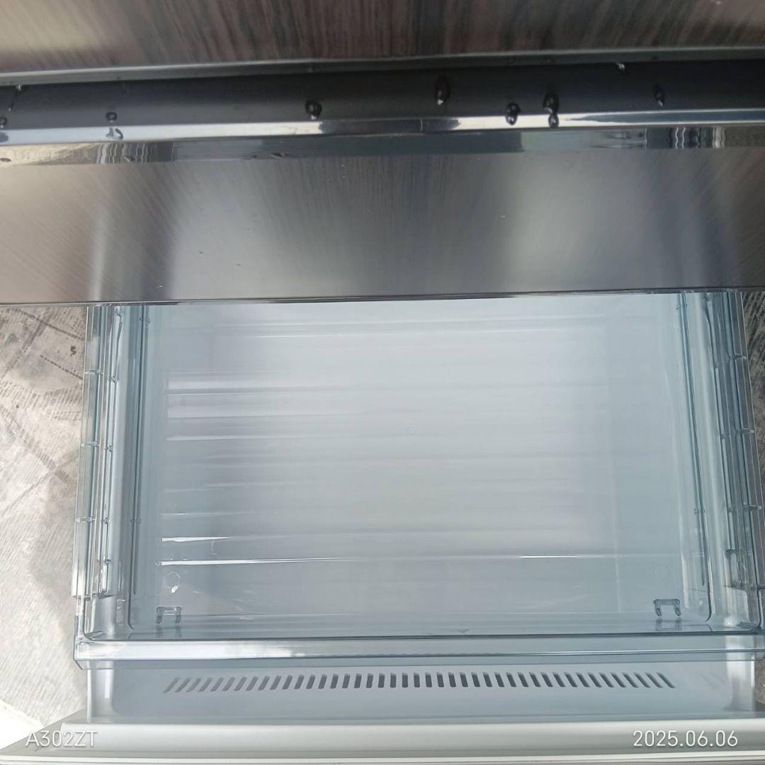 1926設置まで対応 　アクア　大型冷蔵庫　木目モデル　430L