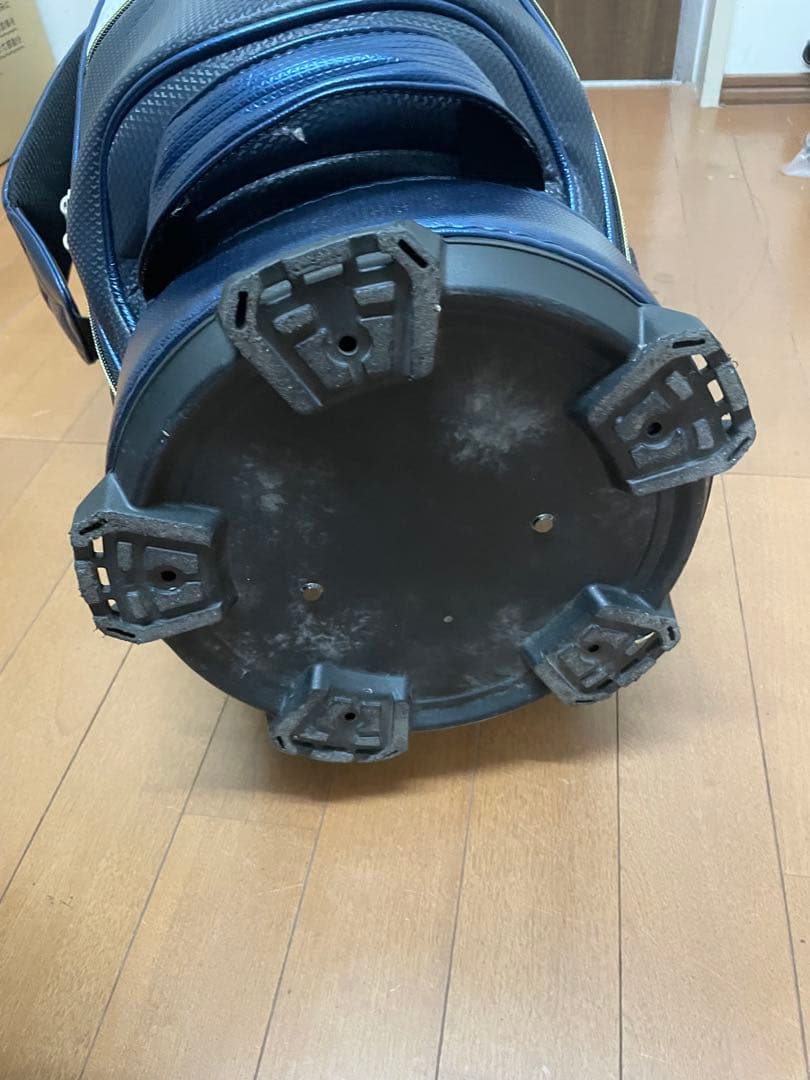 ②美品　Munsingwear ゴルフバッグ ネイビー マンシングウェア