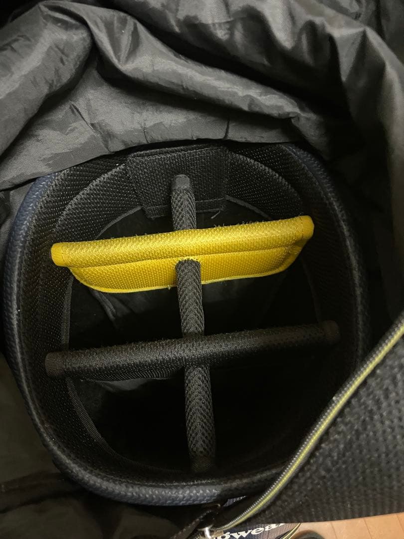 ②美品　Munsingwear ゴルフバッグ ネイビー マンシングウェア