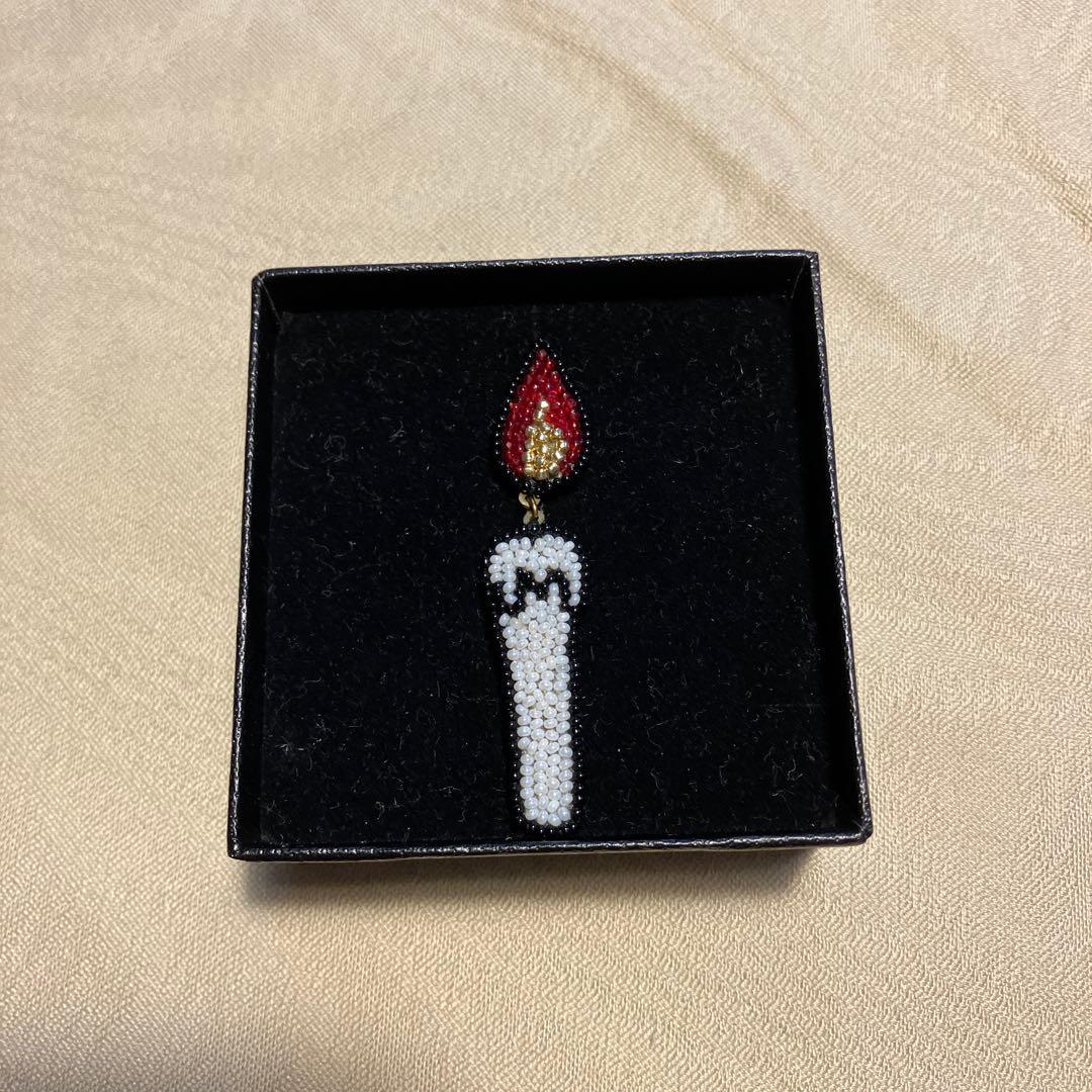 メゾンドペルル　小林モー子　ペンギン　ローソクピアス　希少