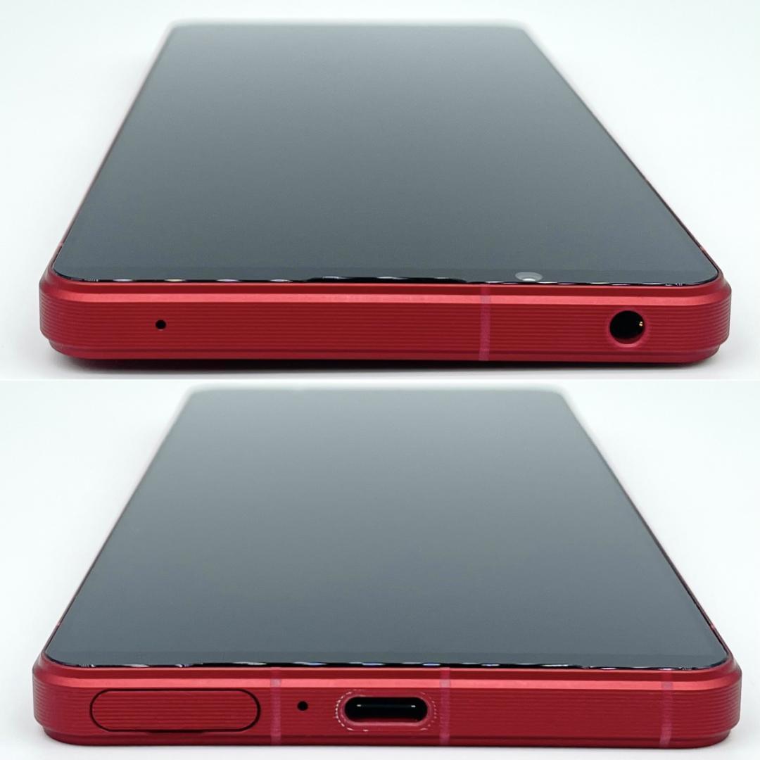 即配【美品】Xperia 1 Ⅵ 256GB XQ-EC44 スカーレット