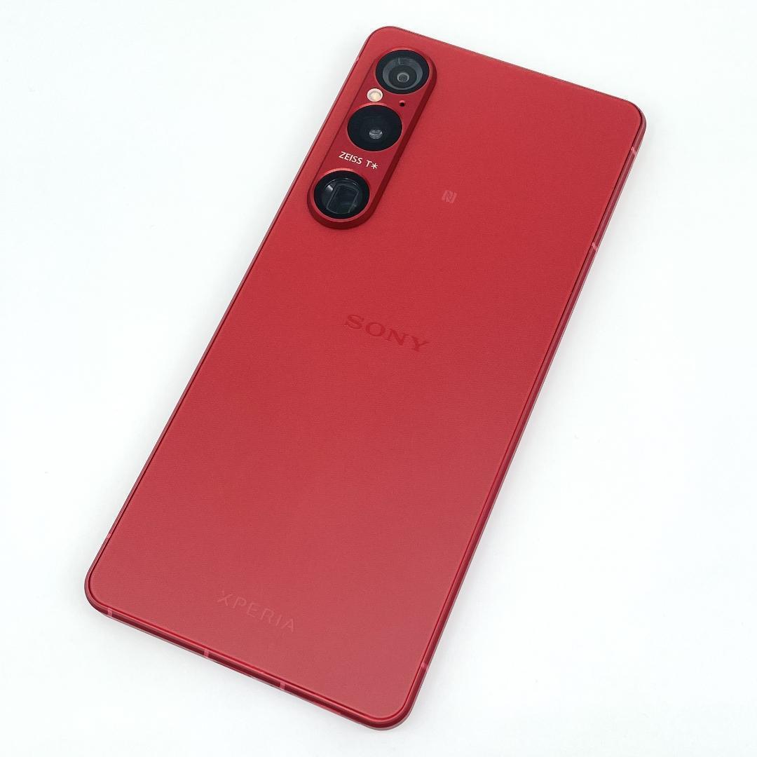 即配【美品】Xperia 1 Ⅵ 256GB XQ-EC44 スカーレット