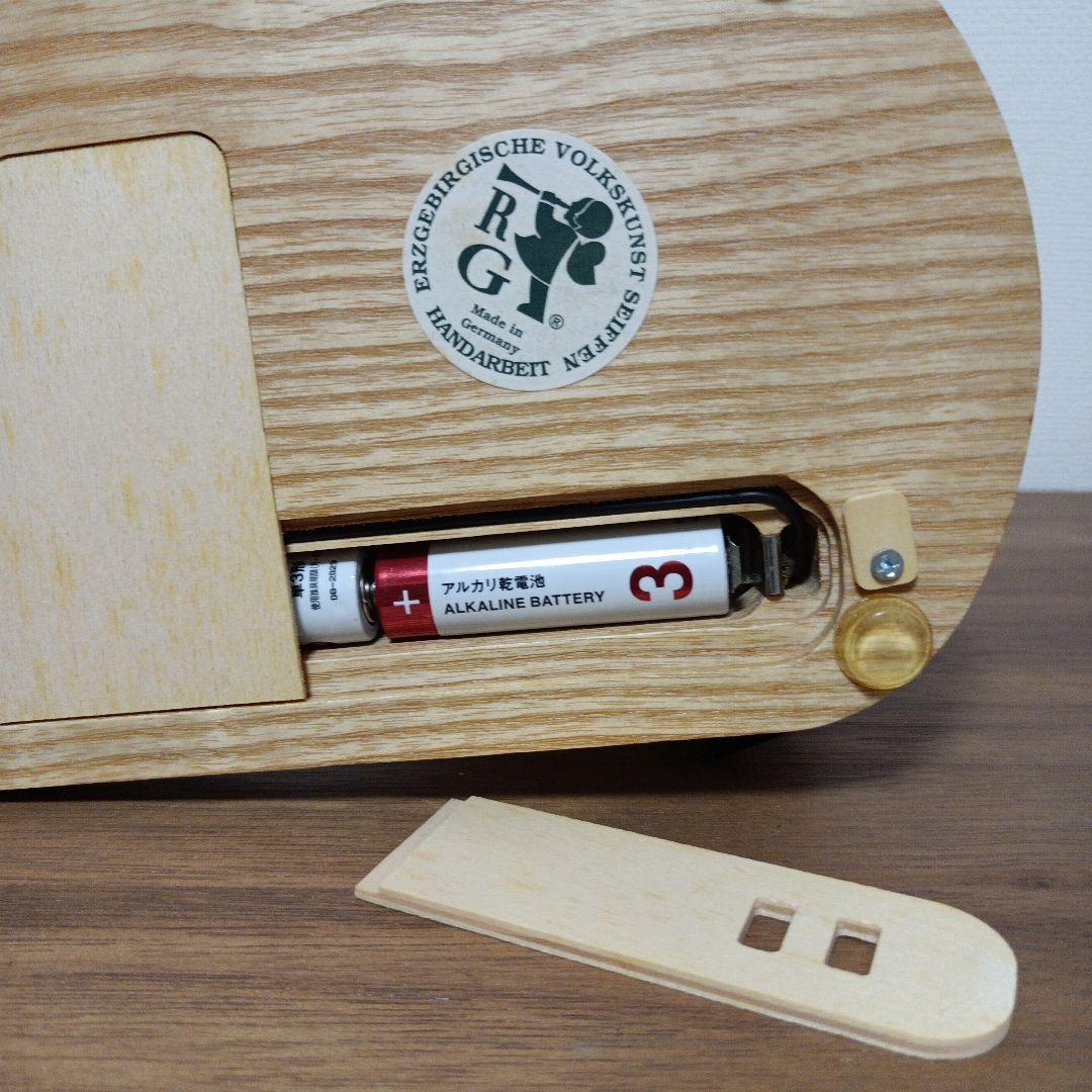 くるみ割り人形〈煙突掃除夫と街灯〉リヒャルトグレーザー ザイフェン ランプ付置物