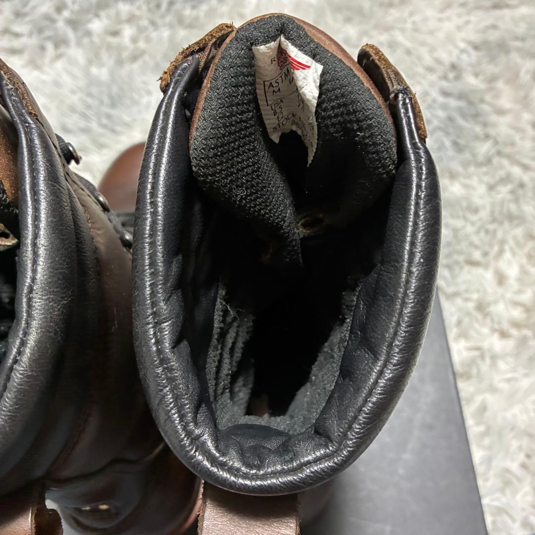 【良品】RED WING 本革 オイルドレザー LOGGER BOOTS 8.5