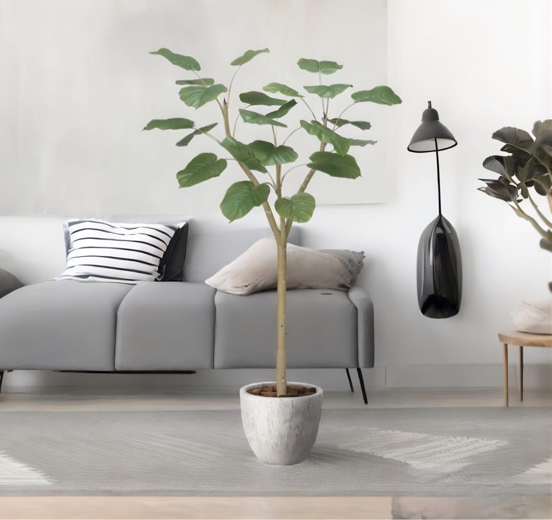 光触媒　人工観葉植物　フェイクグリーン　ナチュラルウンベラータ1.5