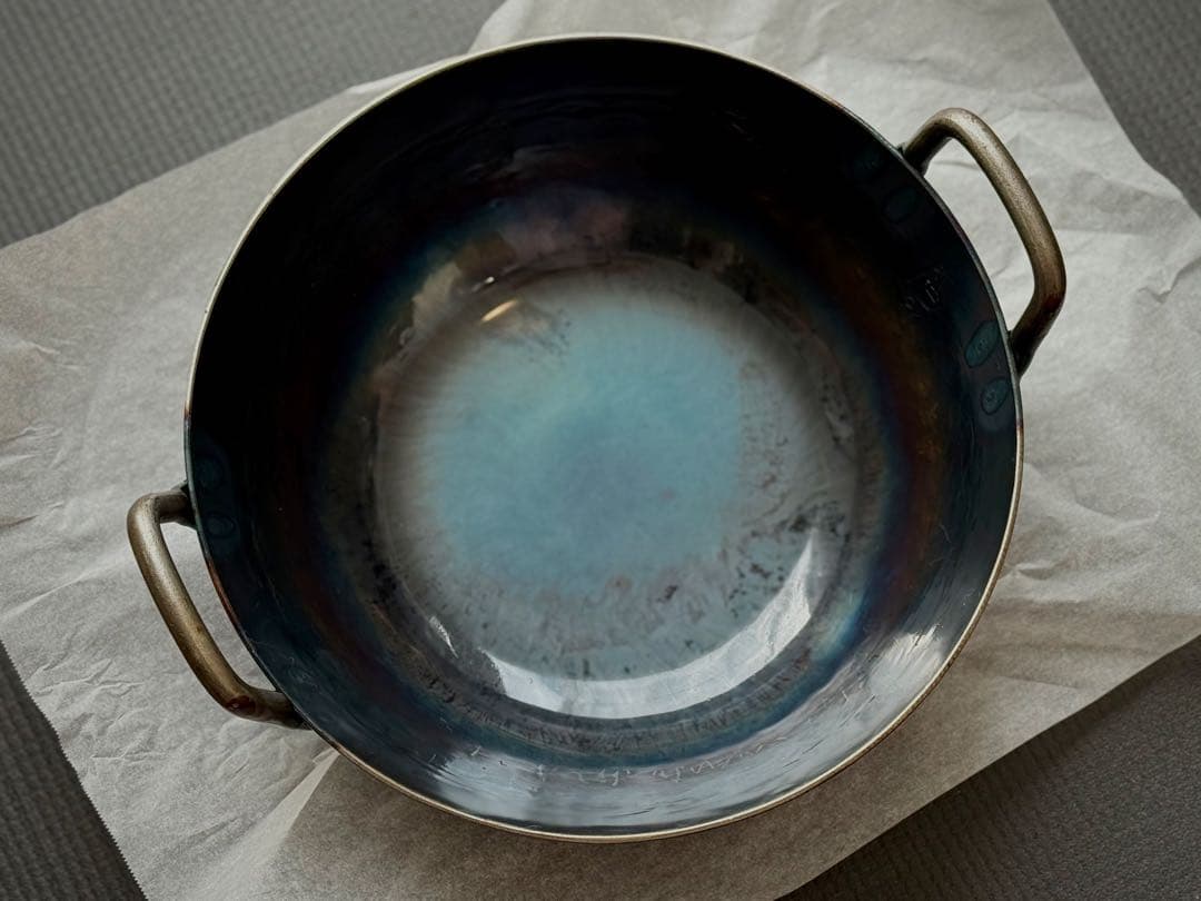 釜浅商店 打ち出し揚げ鍋 24cm 山田工業所 中華鍋