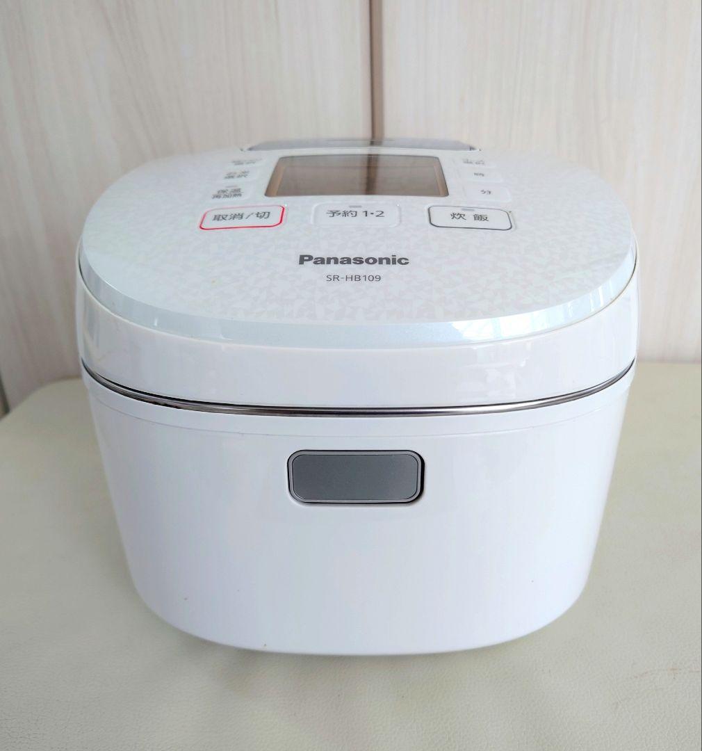 パナソニック IHジャー炊飯器　5.5合炊き SR-HB109 ダイヤモンド銅釜