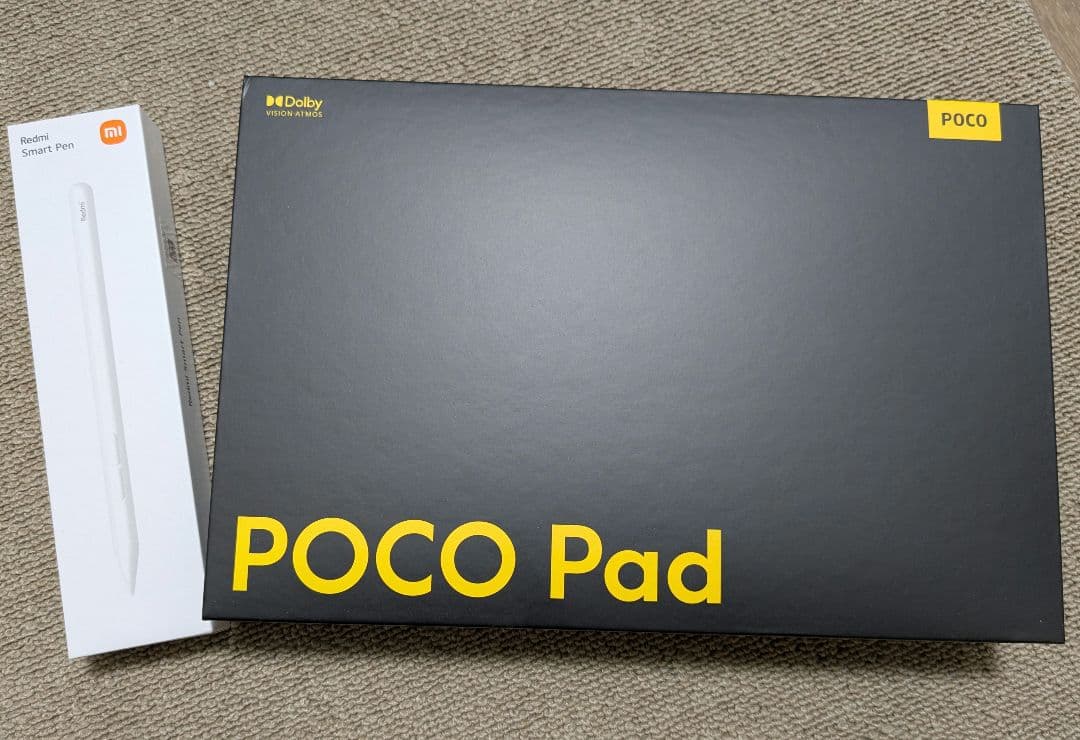 Xiaomi POCO Pad Blue(ペン付き)