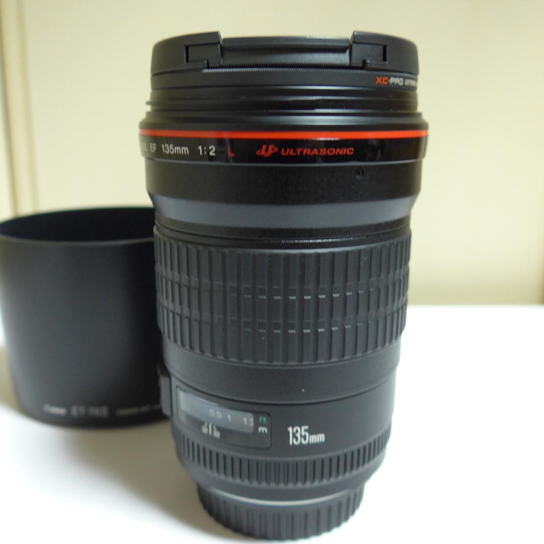 【美品】Canon EF 135mm F2L USM レンズ